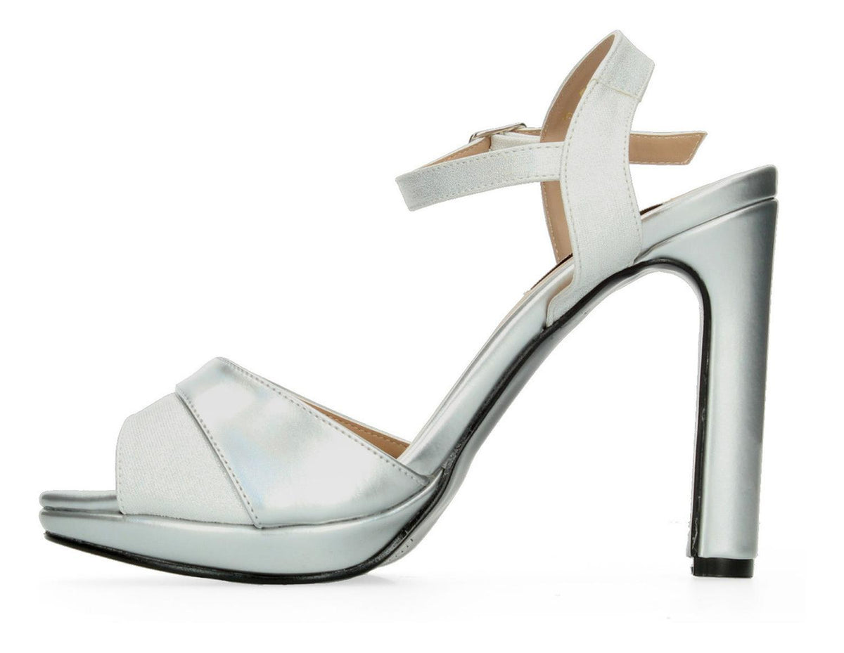 Zapatilla Perez Lete Plateado Para Mujer [plt283], foto 3 de 10