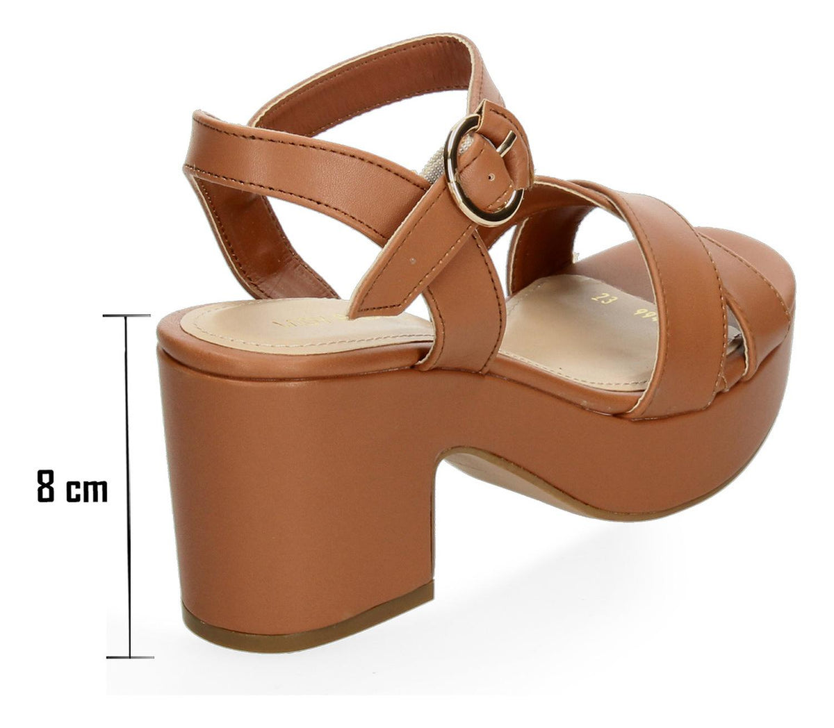 Sandalias Paulina Cafe Para Mujer [pau915], foto 3 de 10