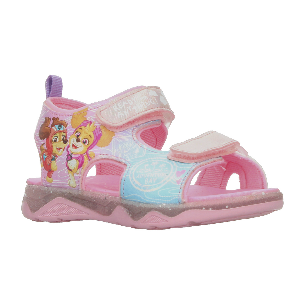 Sandalias Nickelodeon Paw Patrol Niña Rosa Casual Luz Led Infantil T15-18, foto 2 de 10