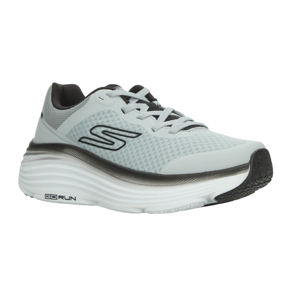 Tenis Skechers Max Cushioning Hombre Gris Running Deportivo Caballero, foto 2 de 10