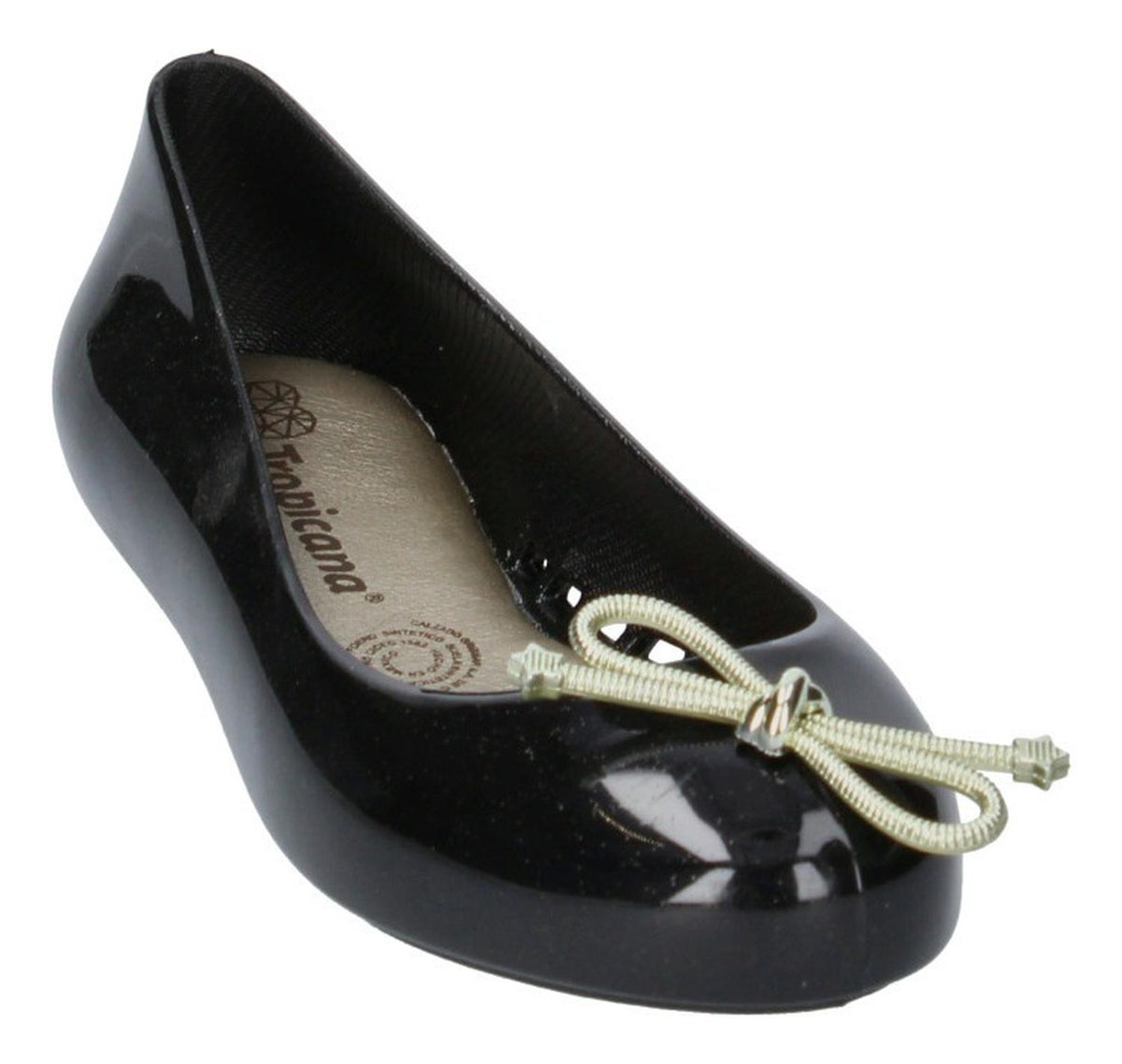 Balerina Flat Tropicana Para Niña 13002 Negro [tro1040], foto 3 de 6