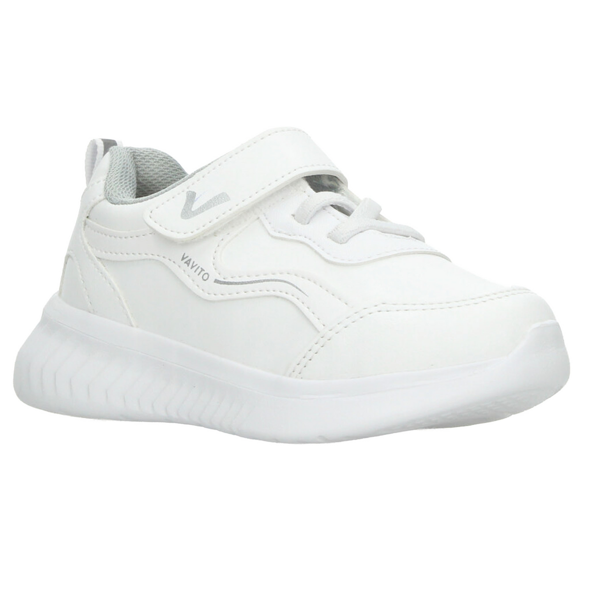 Tenis Vavito Niño Blanco Escolar Infantil T15-18, foto 2 de 10