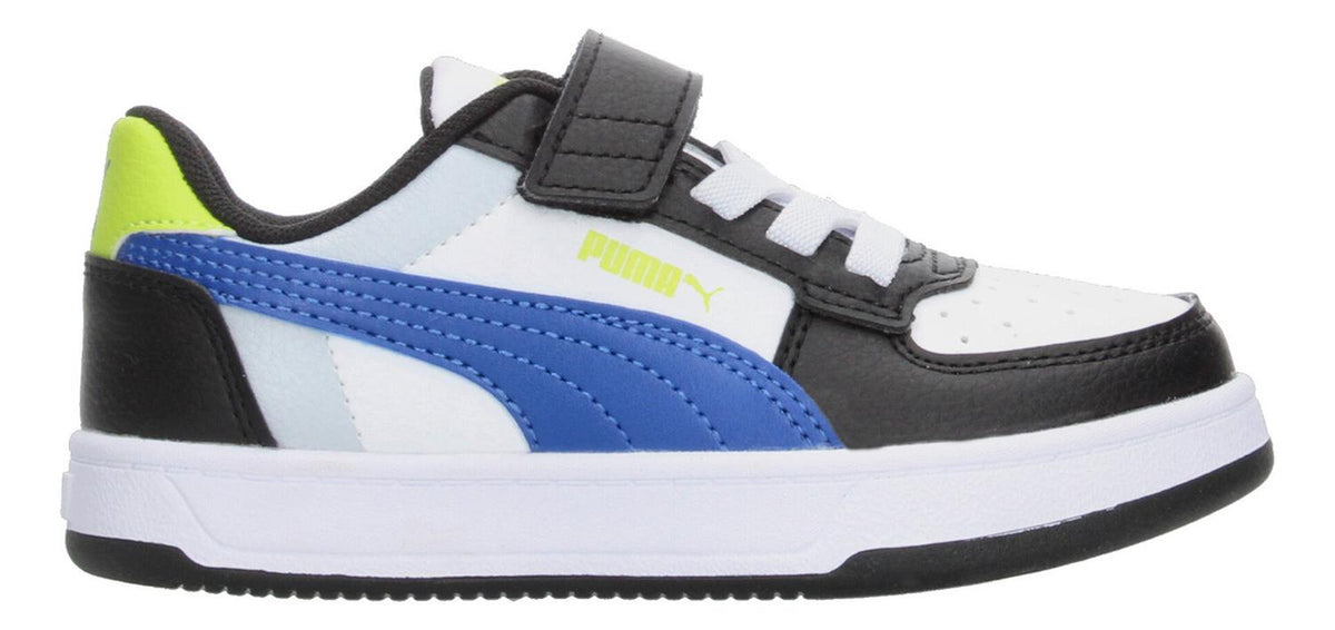Tenis Puma Caven 2.0 Block Color Negro Con Velcro Para Niño, foto 1 de 7