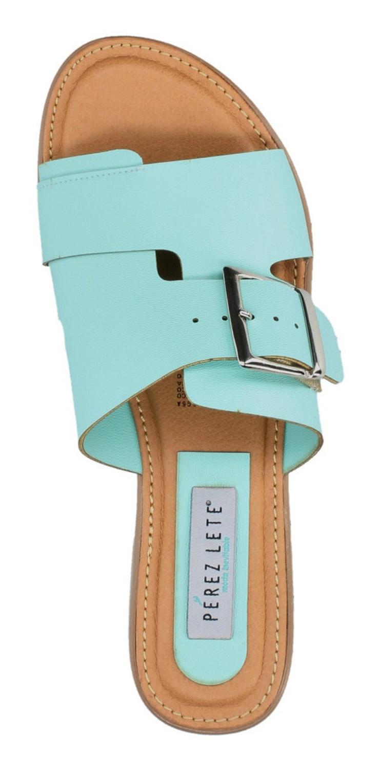 Sandalias Perez Lete Para Mujer 71031 Azul [plt258], foto 8 de 10