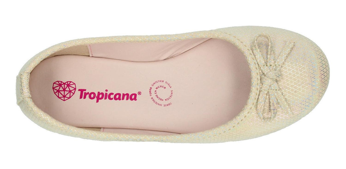 Flats Tropicana Beige Tornasol Para Niña [tro1253], foto 9 de 11
