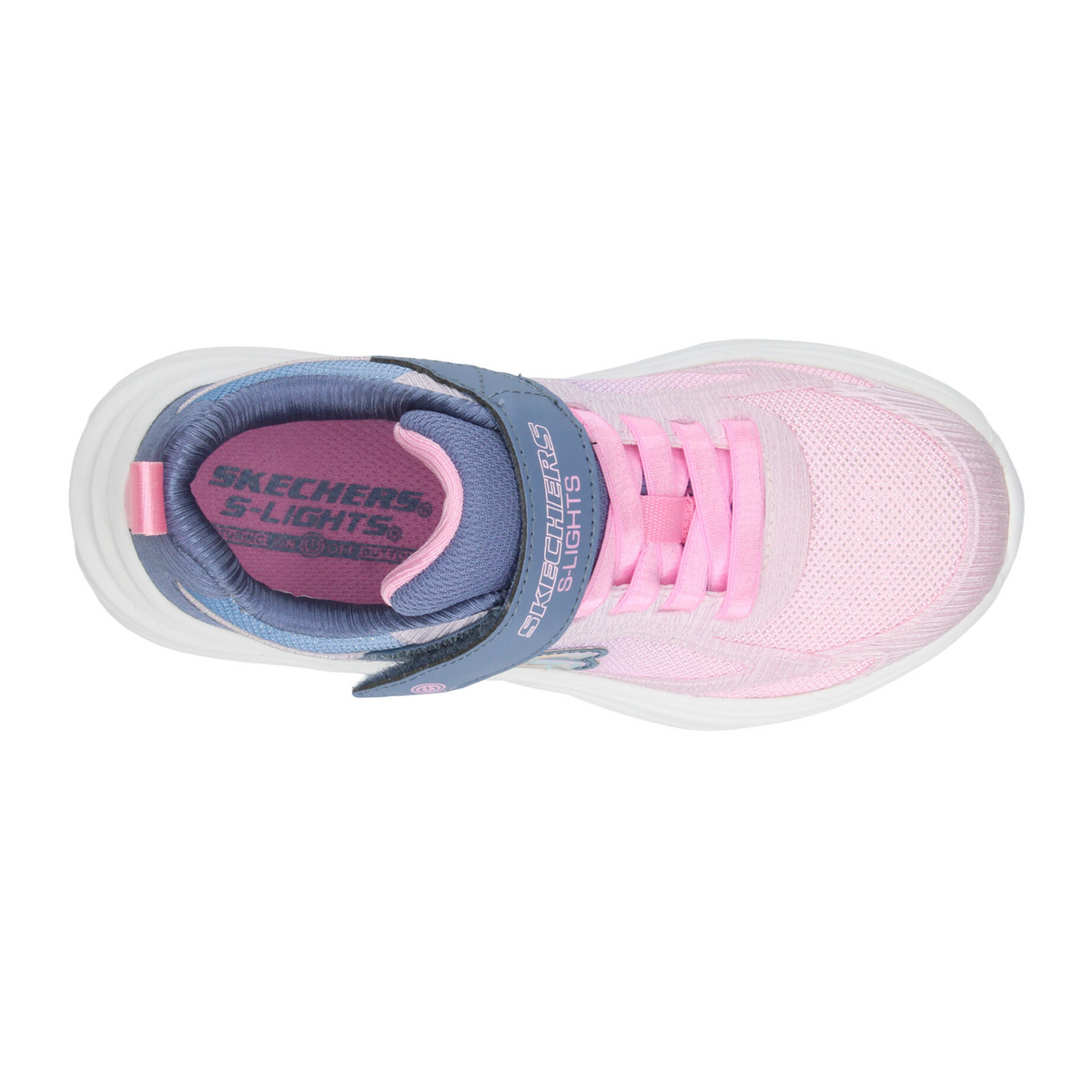 Tenis Skechers Niña Rosa Deportivo Led Infantil T17-22, foto 8 de 10
