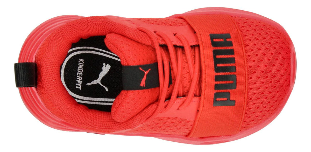 Tenis Puma Wired Run Rojo Para Niño [pum820], foto 8 de 10