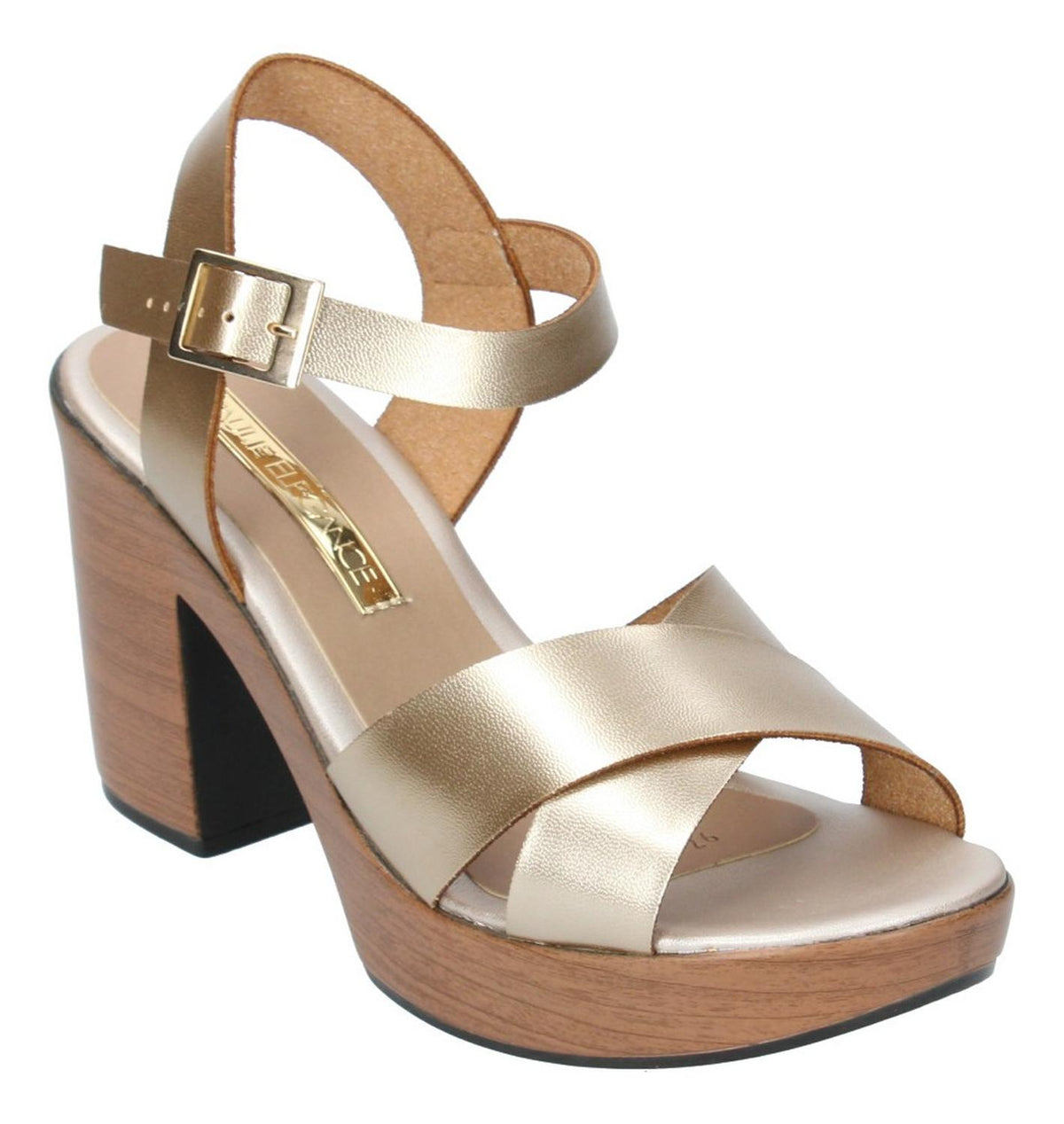 Sandalia Paulie Para Mujer 3926 Dorado [ple134], foto 3 de 6