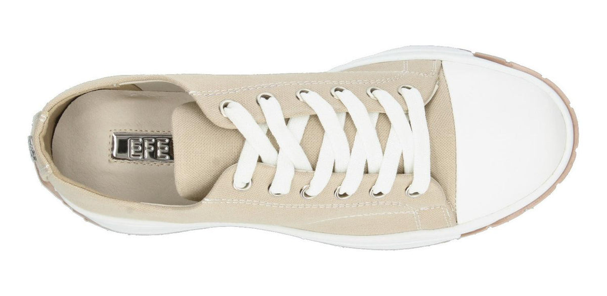 Tenis Plataforma Efe Beige Para Mujer [efe1043], foto 9 de 11
