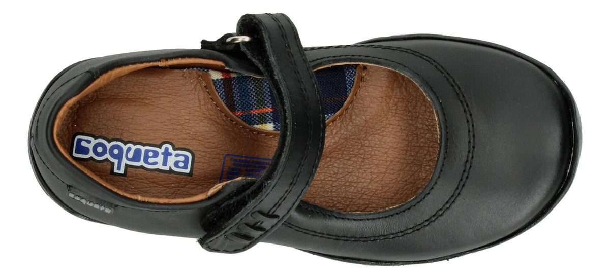 Zapato Escolar Coqueta Niña Negro Escolar Infantil T18-26, foto 8 de 10