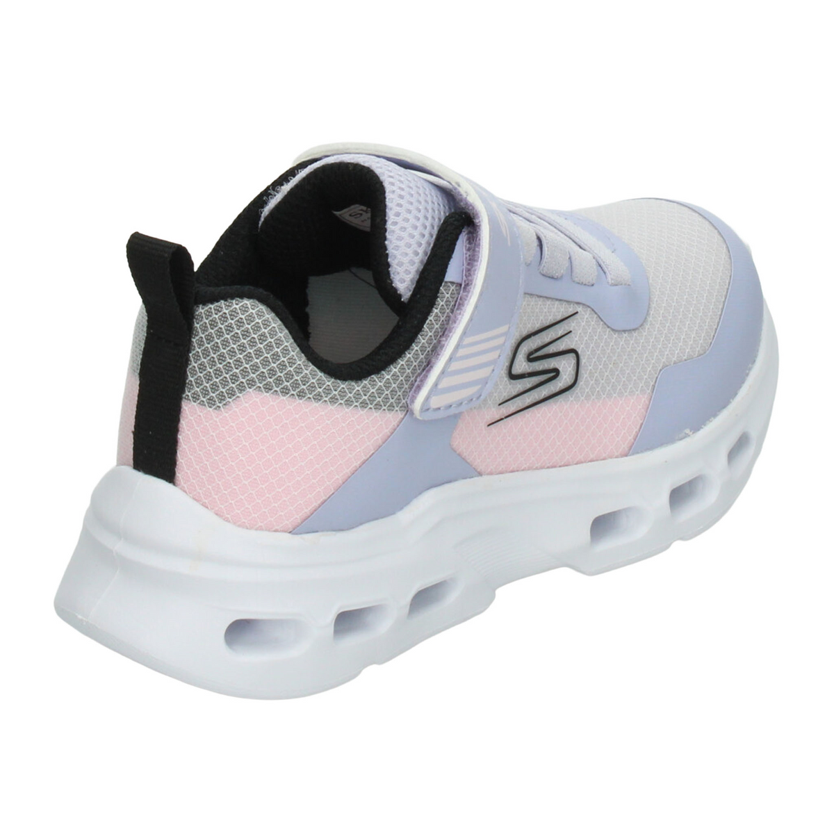 Tenis Skechers Glide Step Niña Lavanda Deportivo Infantil T17-22, foto 3 de 10