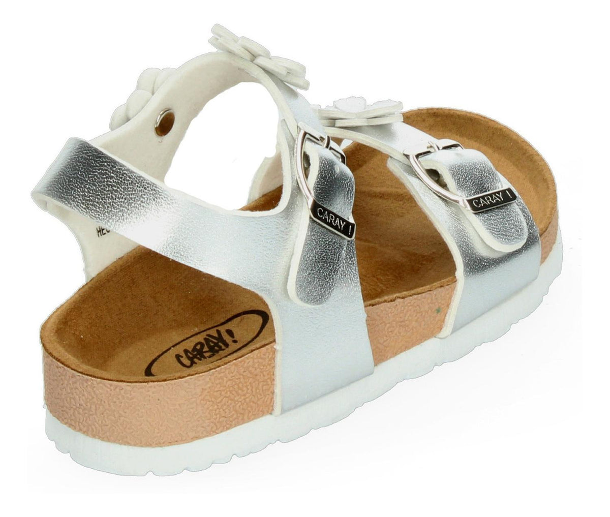 Sandalias Caray Para Niña Life Plateado [car375], foto 4 de 9
