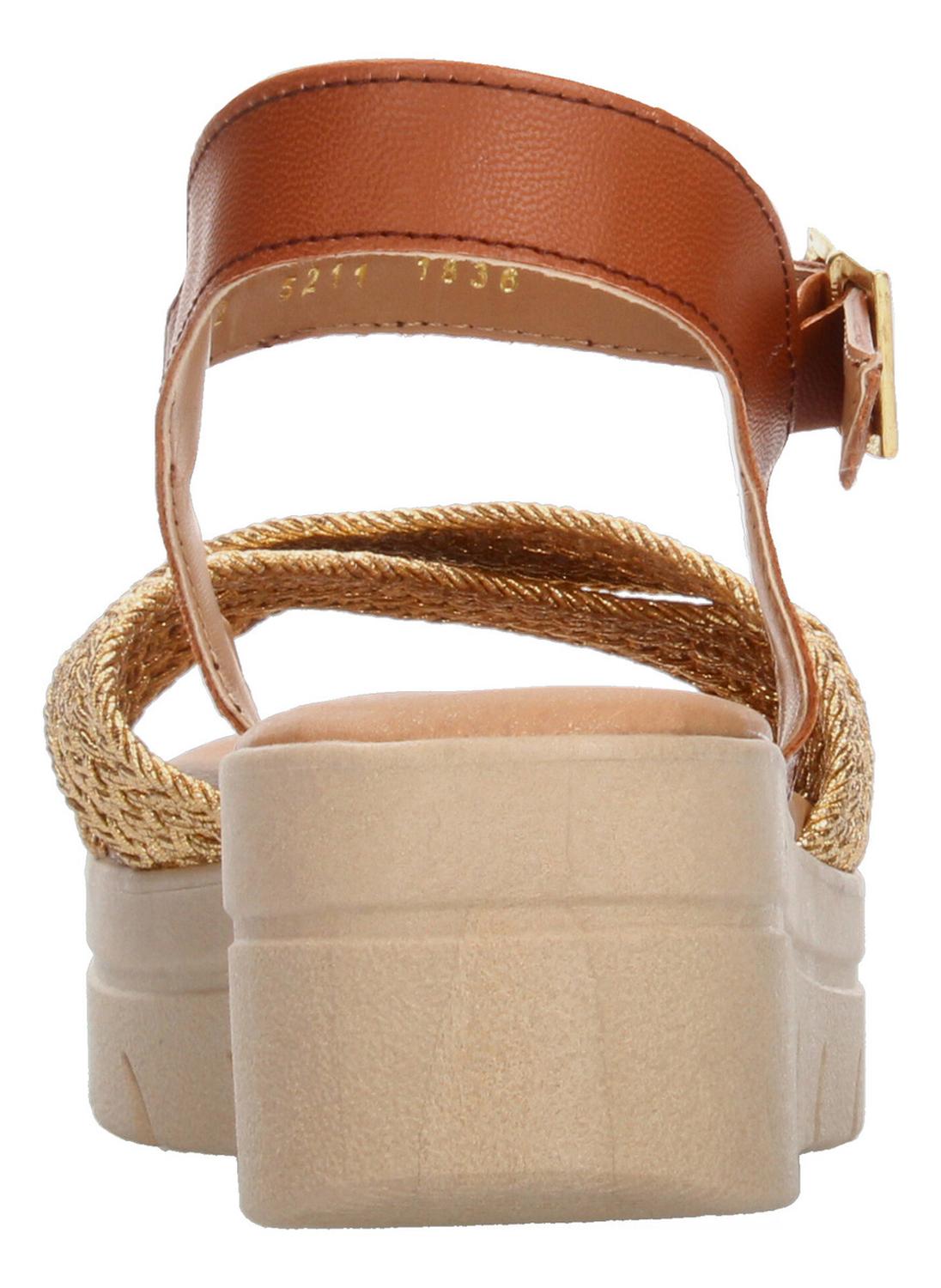 Sandalias Model´s Dorado Para Mujer [mds9], foto 7 de 10