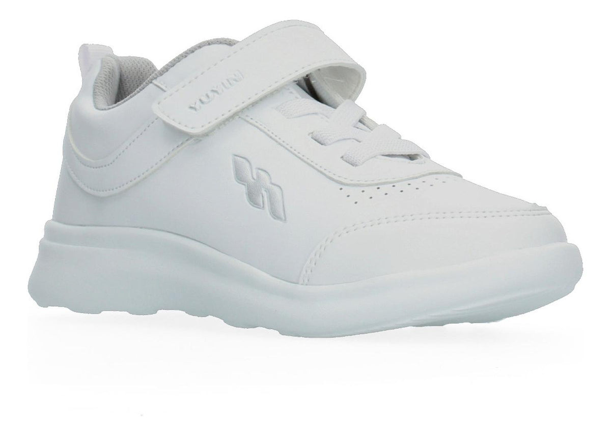 Tenis Escolar Yuyin Blanco Para Niño [yuy414], foto 2 de 9