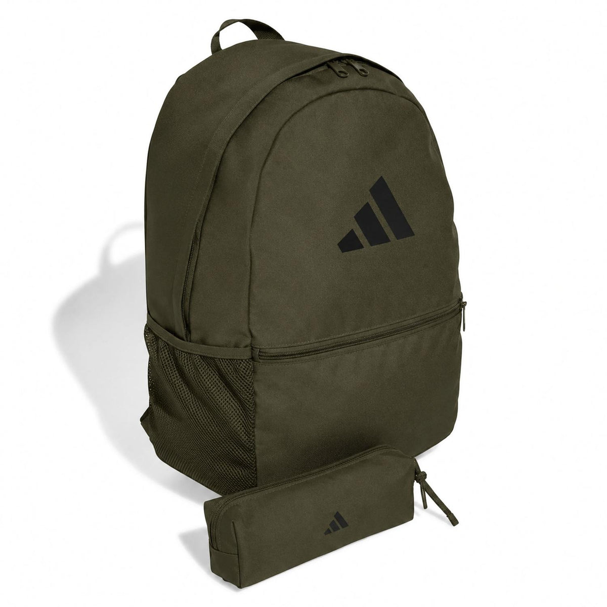 Mochila Adidas Classic 23 Olivo Escolar Con Lapicera Unisex 23L, foto 1 de 10