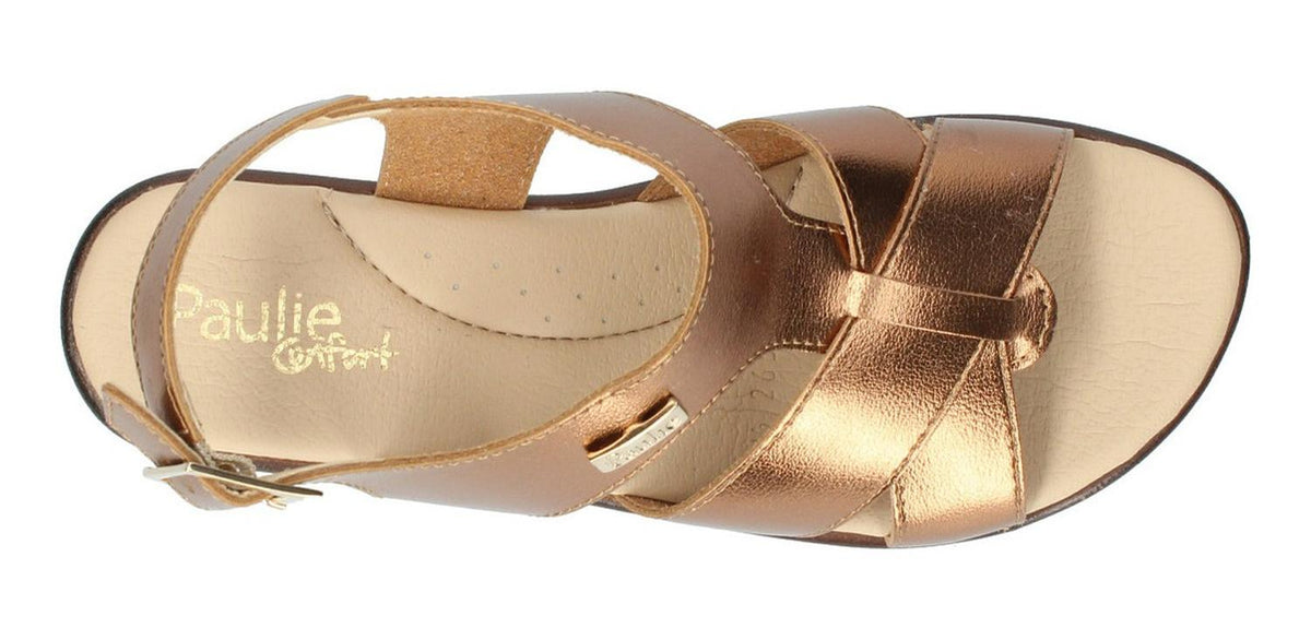 Sandalias Paulie Para Mujer 2657 Ocre [ple141], foto 5 de 6