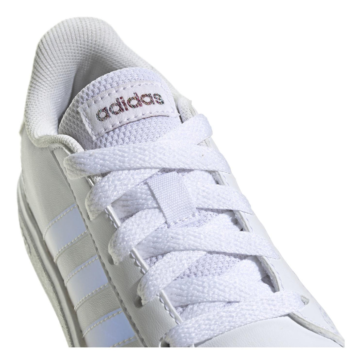 Tenis adidas Niña Grand Court Blanco Con Cintas Ajustables, foto 5 de 10