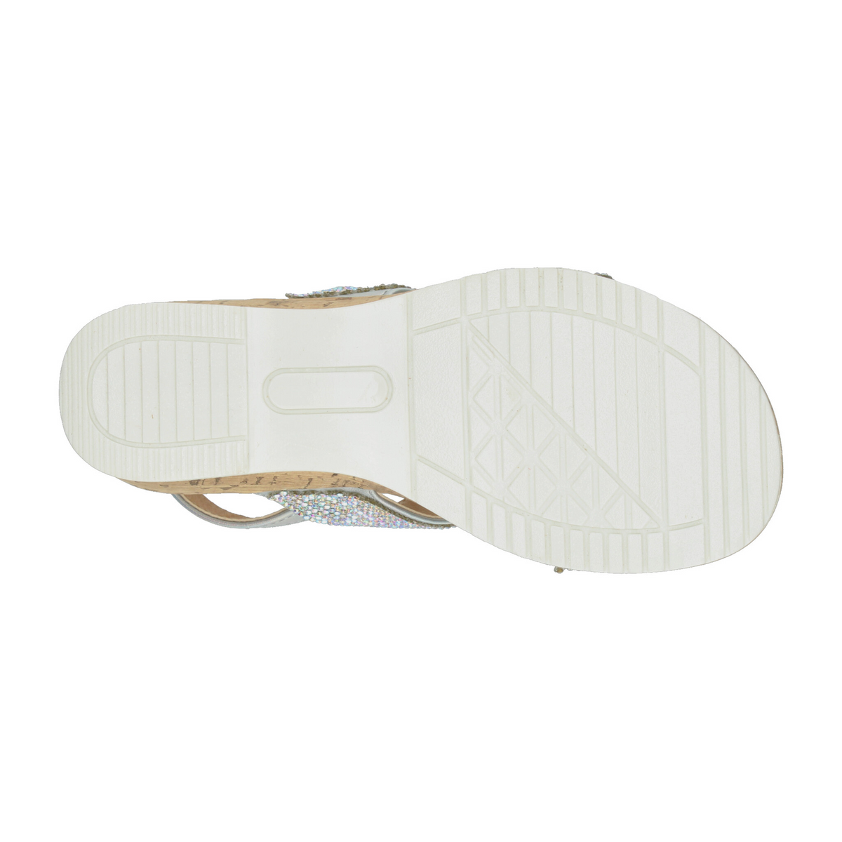 Sandalias Tropicana Niña Plateado Casual Dama Jr. T22-25, foto 9 de 10