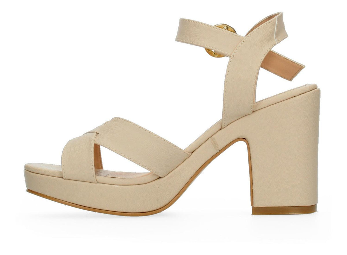 Sandalias Fiore Para Mujer 508 Beige [for3], foto 3 de 10