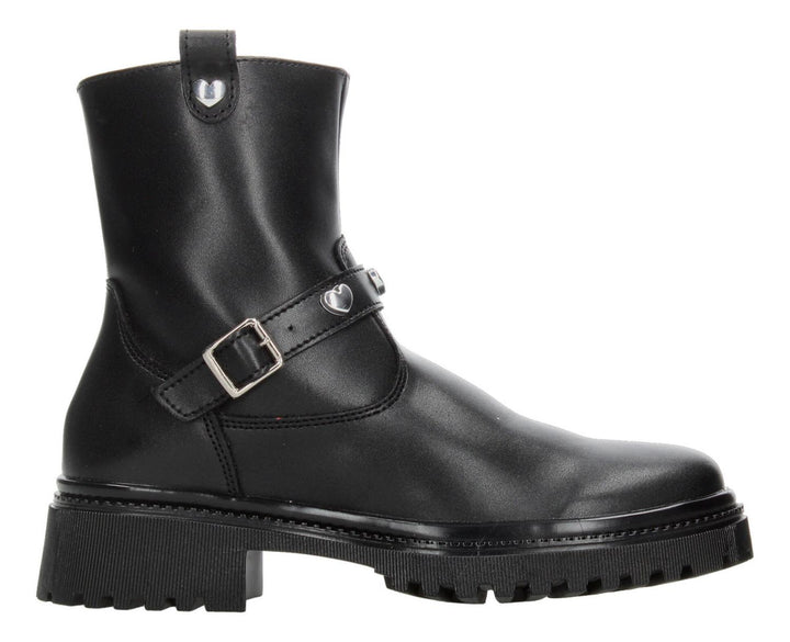 Bota Yuyin Negro Para Niña T22-26[yuy537]