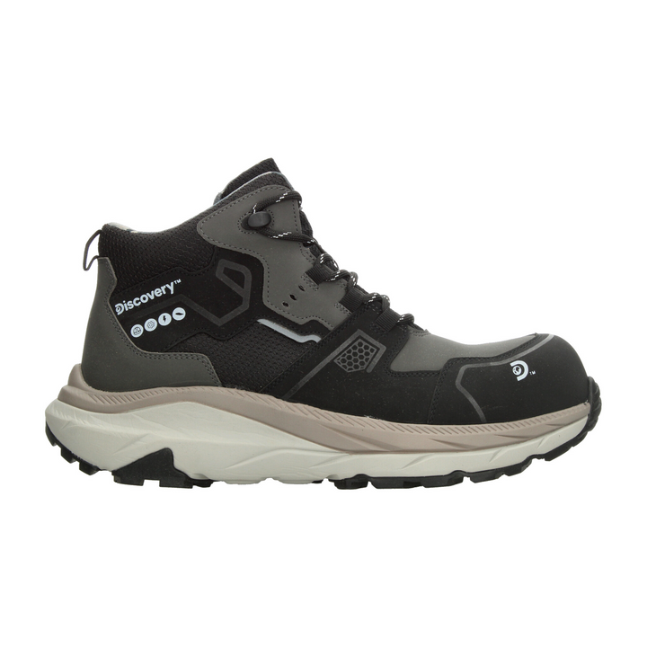 Bota Discovery Hombre Negro Industrial Para Caballero