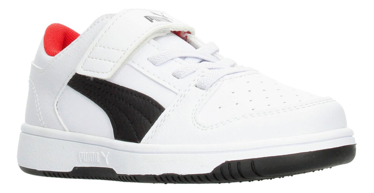 Tenis Puma Rebound Lay-up Blanco Para Niña [pum822], foto 3 de 10