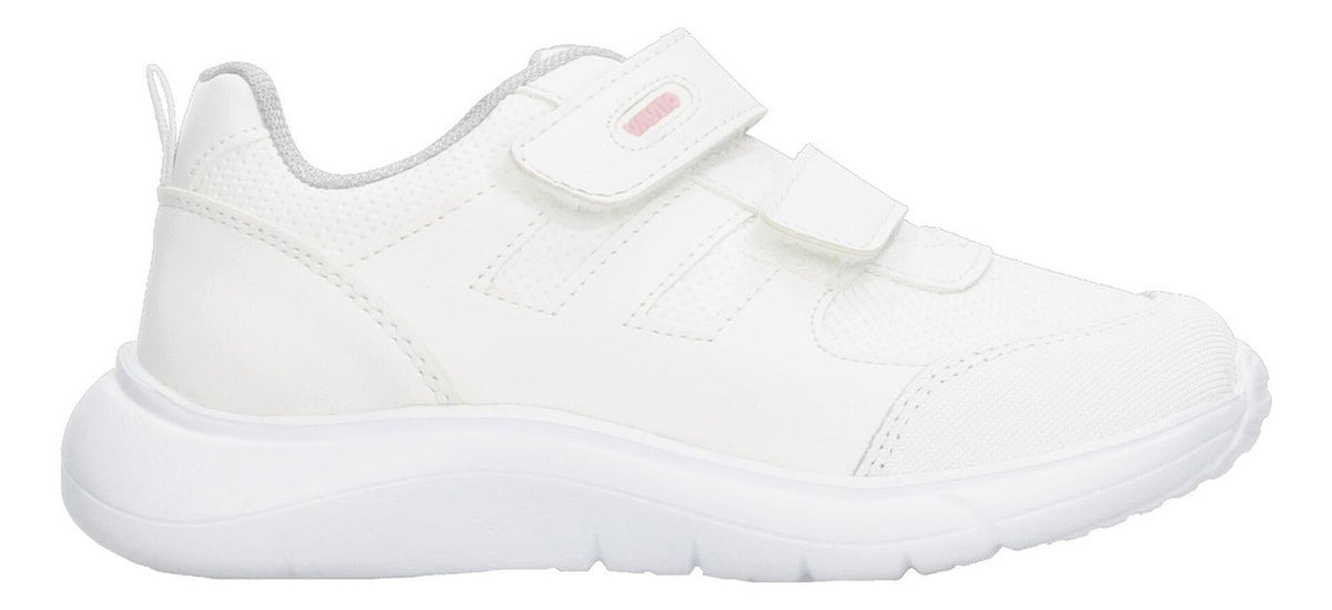 Tenis Escolar Vavito Blanco Doble Velcro Para Niña T18-22, foto 1 de 10