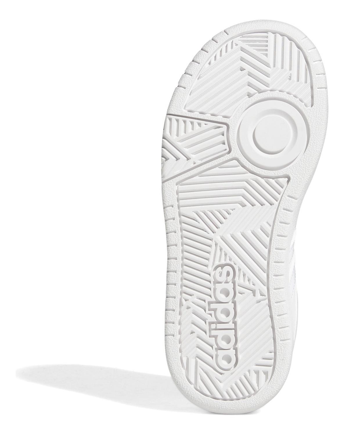 Tenis Hombre Jr. adidas Hoops 3.0 Blanco Casual Sneakers Original Streetwear Moderno Ligero Junior J, foto 8 de 10