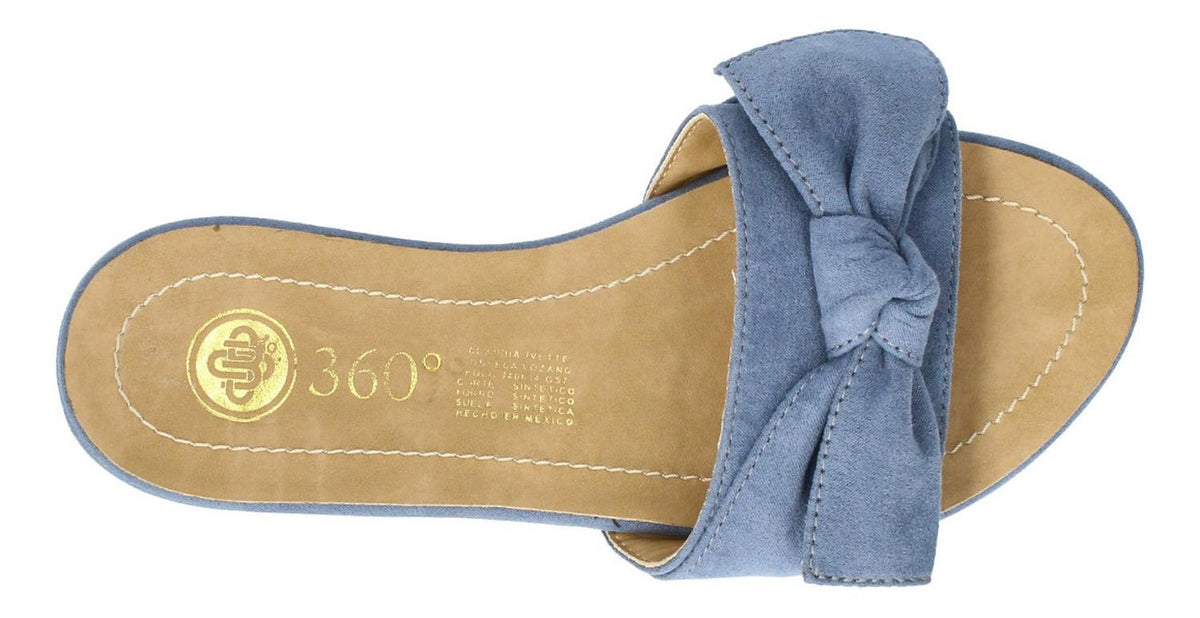 Sandalias 360 Grados Para Mujer 1168 Azul [t6036], foto 5 de 6