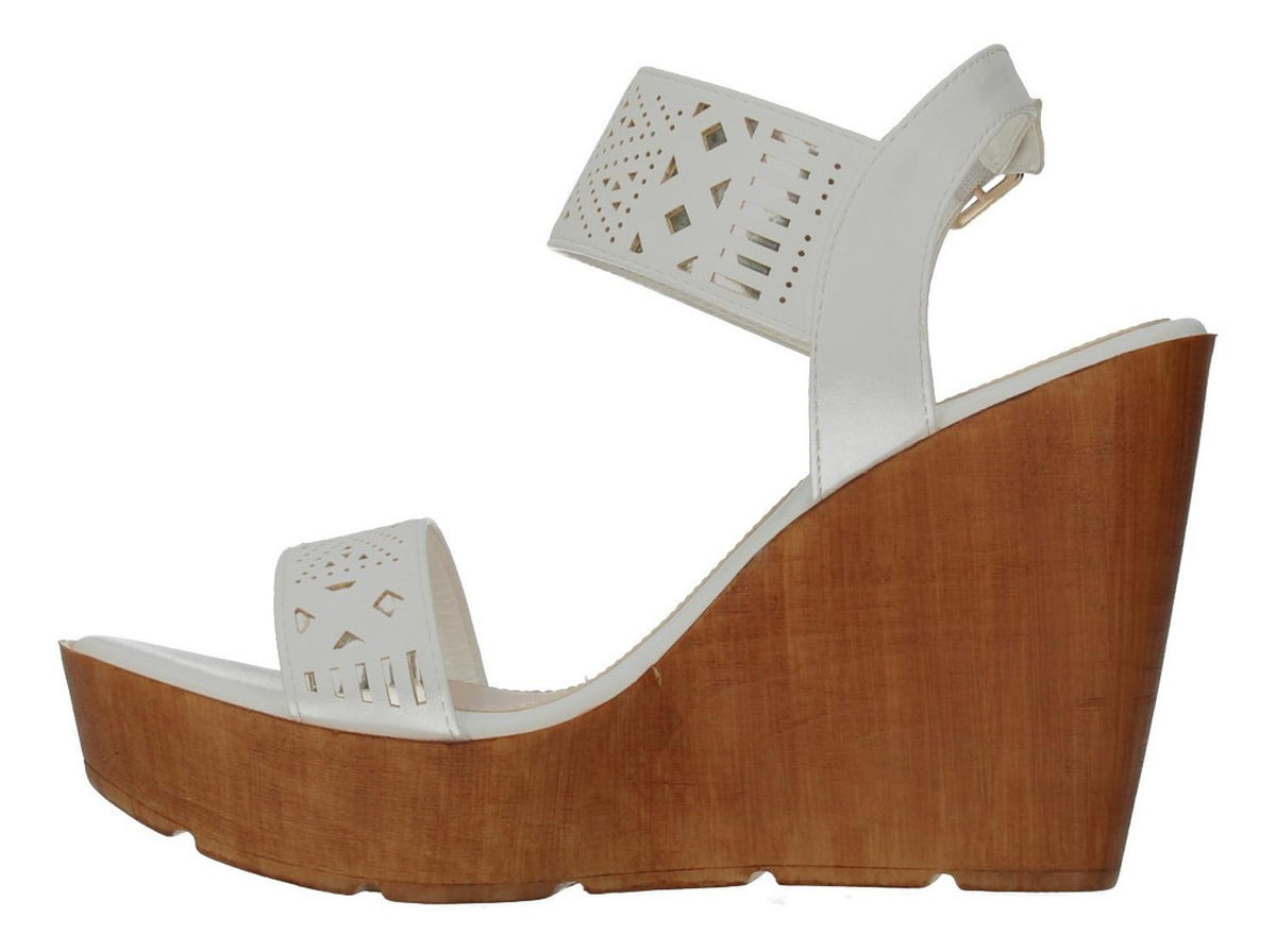 Sandalias Manila Para Mujer B1012 Blanco [mla293], foto 2 de 6