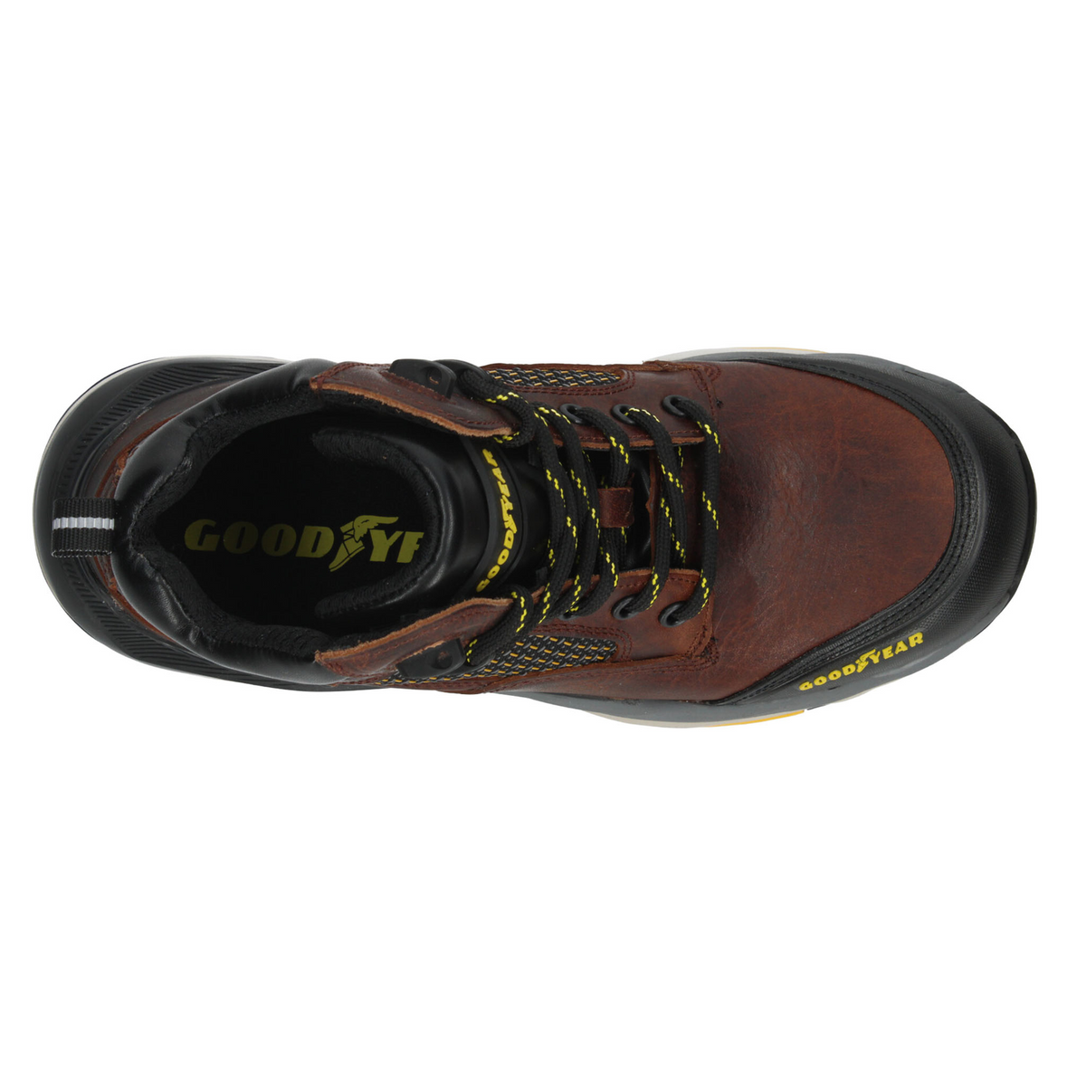 Bota Good Year Hombre Café Industrial Seguridad Casual Caballero, foto 8 de 10