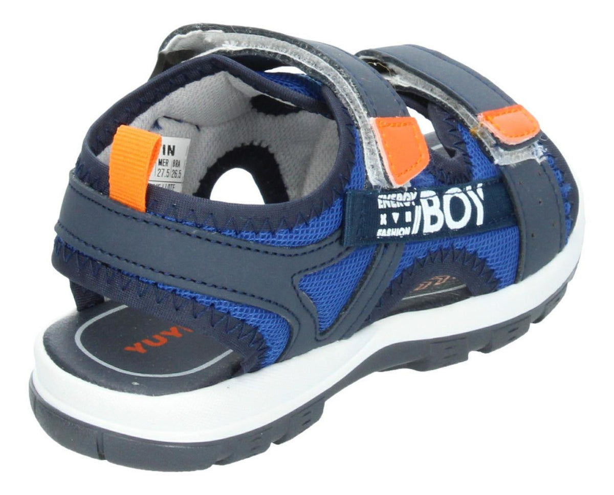 Sandalias Yuyin Para Niño 22052 Azul Marino [yuy399], foto 4 de 10