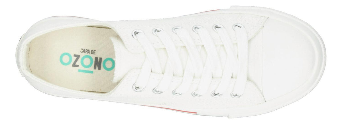 Tenis Ozono Blanco Para Mujer [ozo2899], foto 8 de 9