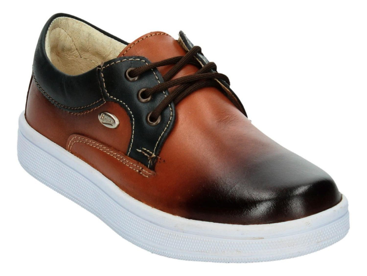 Zapato Casual Ruditos Para Niño 2602 Cafe [rdi7], foto 4 de 10