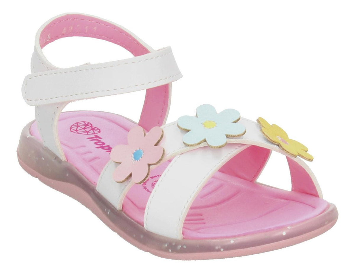 Sandalias Tropicana Blanco Para Niña [tro1348], foto 2 de 7