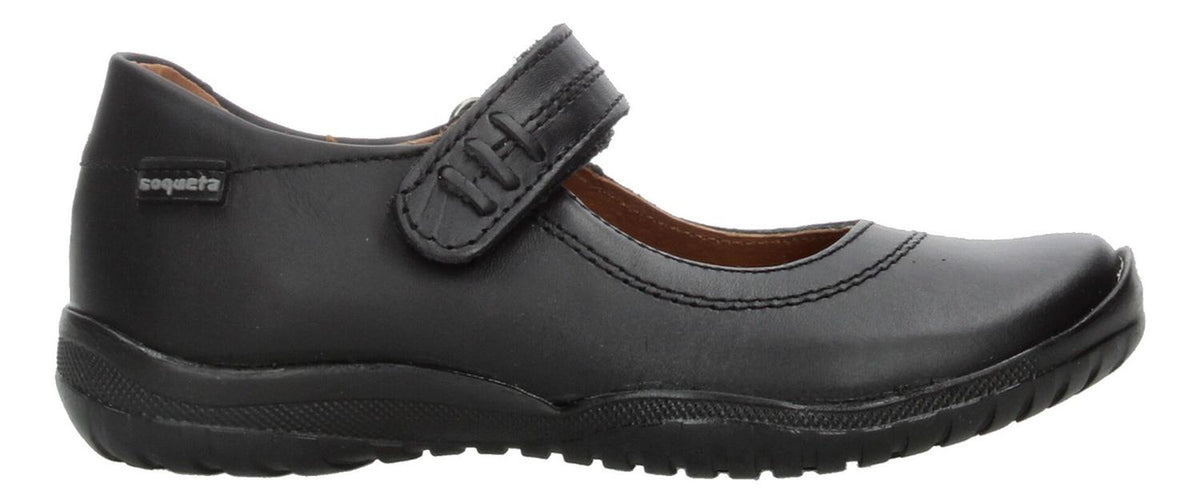 Zapato Escolar Coqueta Niña Negro Escolar Infantil T18-26, foto 10 de 10