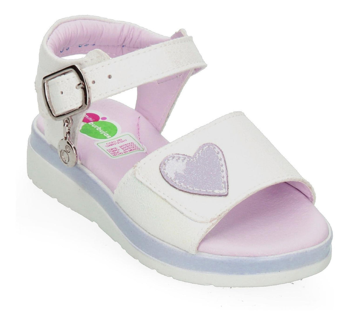 Sandalias Mini Burbujas Para Niña 14-200-s00 Blanco [mnb232], foto 5 de 10