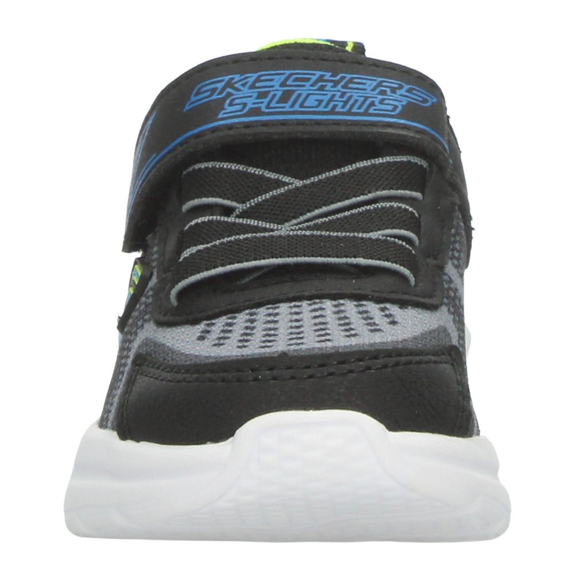 Tenis Skechers S-Lights Niño Negro Deportivo Led Infantil T11-16, foto 6 de 10