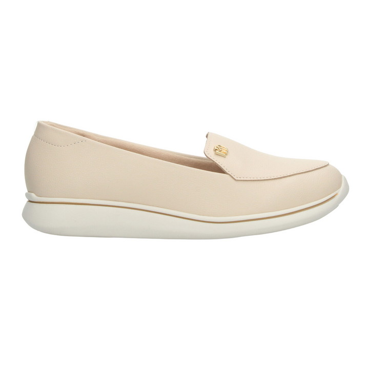 Zapato Modare Dama Hueso Confort Casual Slip On Mujer