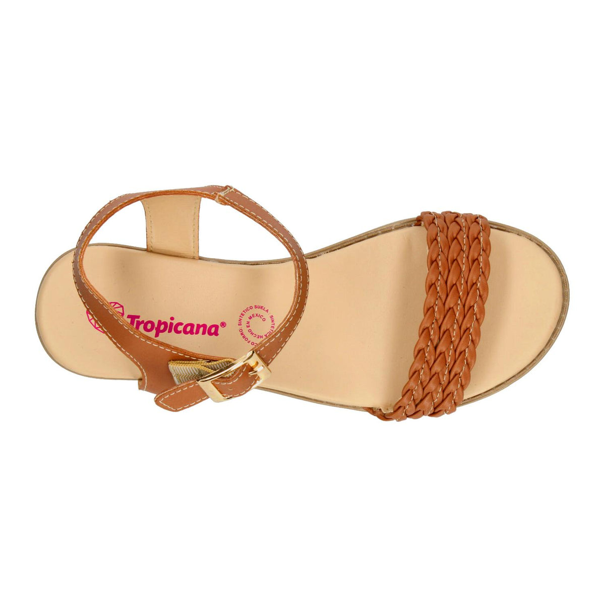 Sandalias Niña Tropicana Café Casual Infantil T22-26, foto 8 de 10