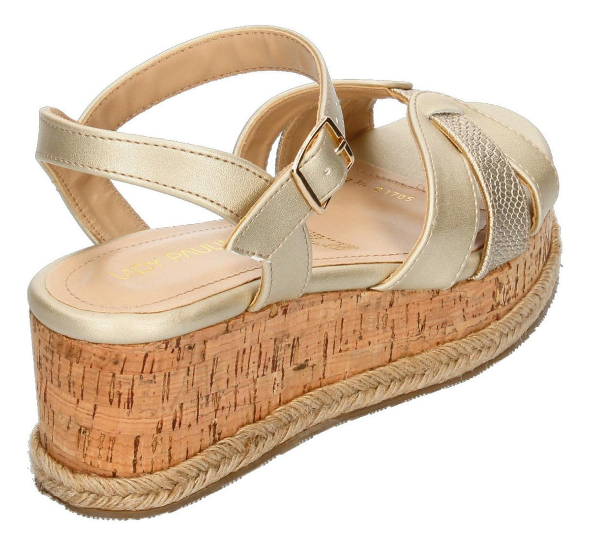 Sandalias Paulina Para Mujer 21705 Dorado [pau789], foto 5 de 10