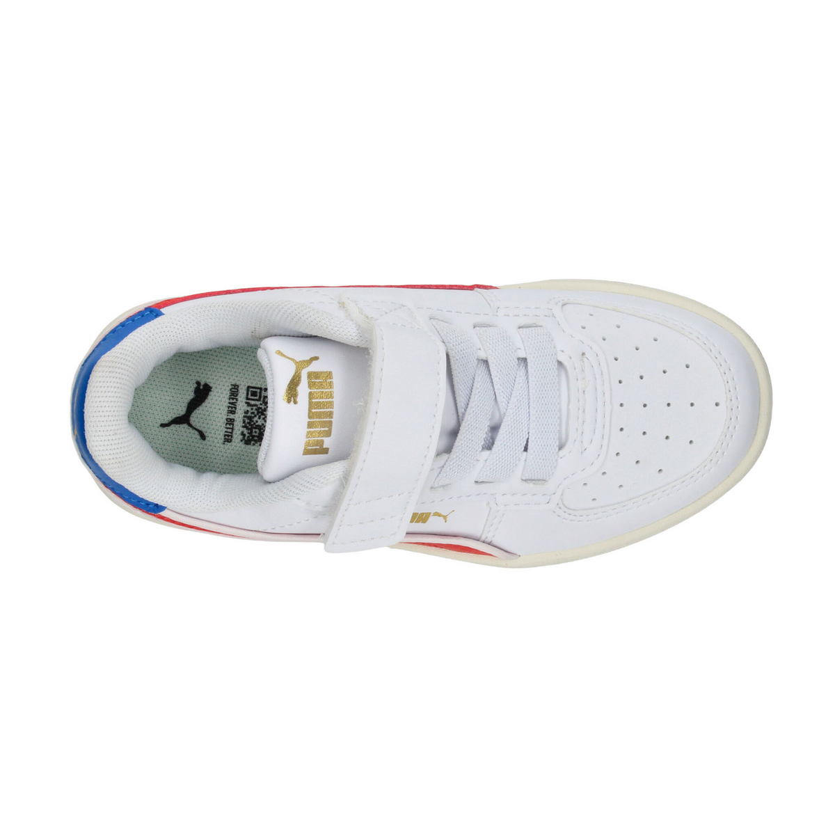 Tenis Puma Caven 2.0 Niño Blanco Casual Infantil T16-22, foto 8 de 10