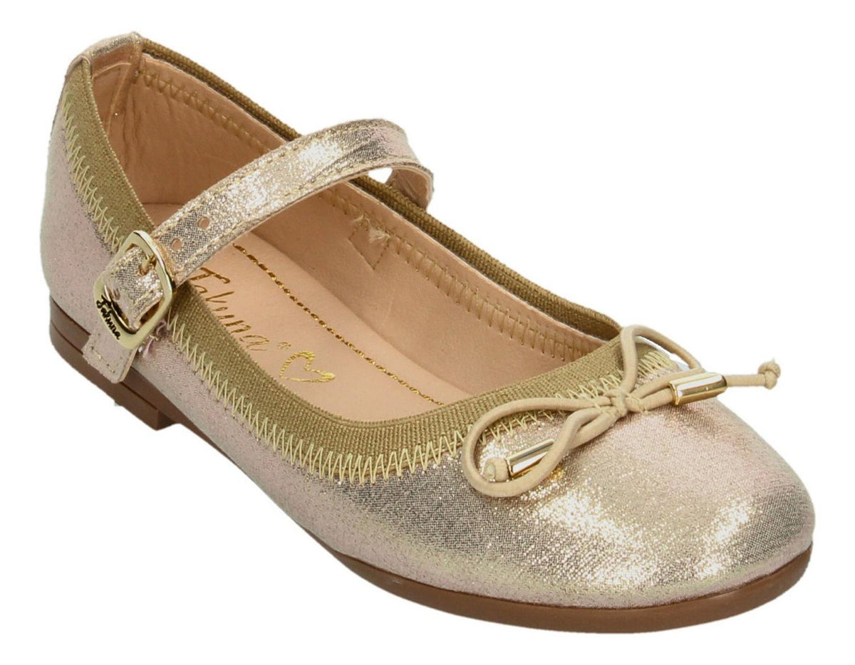 Flats Jakuna Para Niña 21652 Dorado [jak150], foto 4 de 10