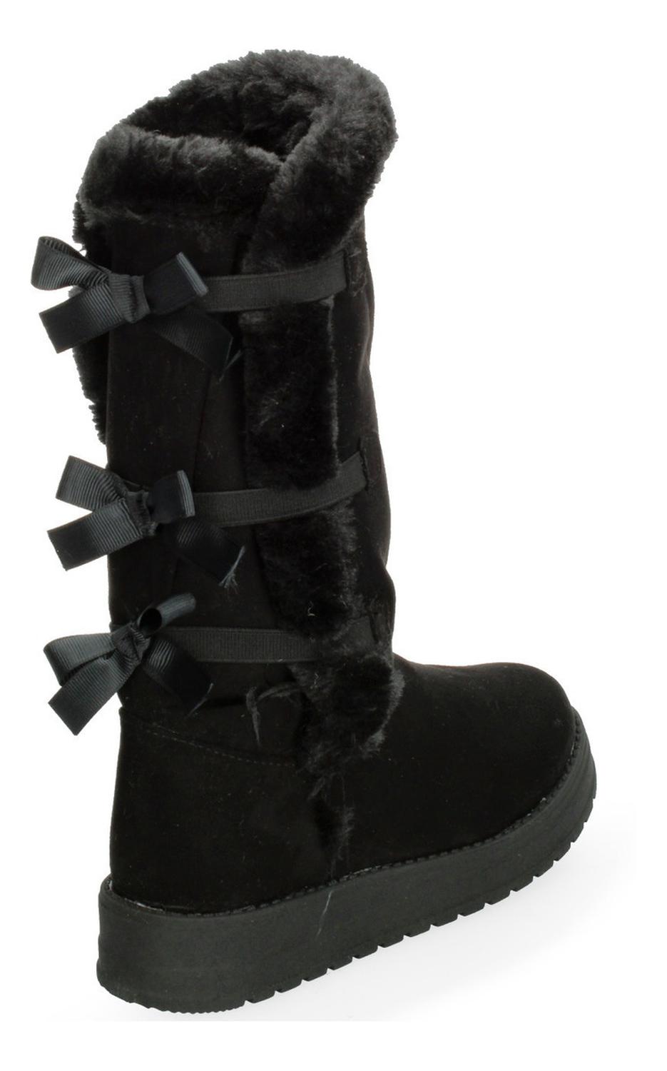 Bota Rojo Cereza Negro Para Mujer [rce42], foto 5 de 11