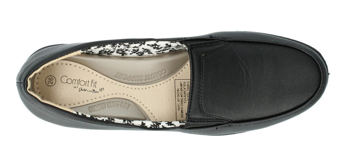Zapato Confort Confort Fit Para Mujer 16736 Negro [fit38], foto 5 de 6