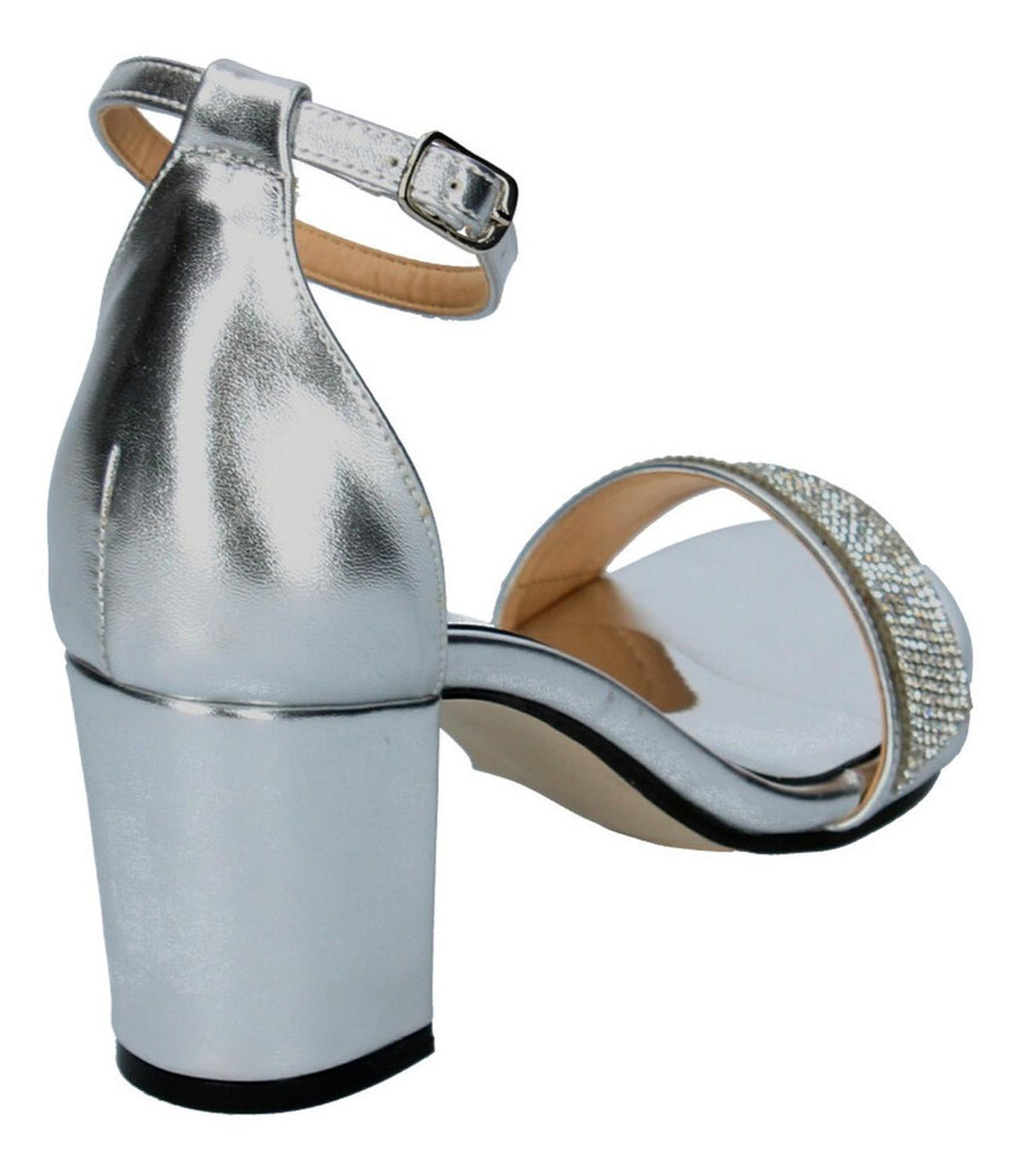 Sandalias Gonsa Para Mujer 6050 Plateado [gns120], foto 4 de 6