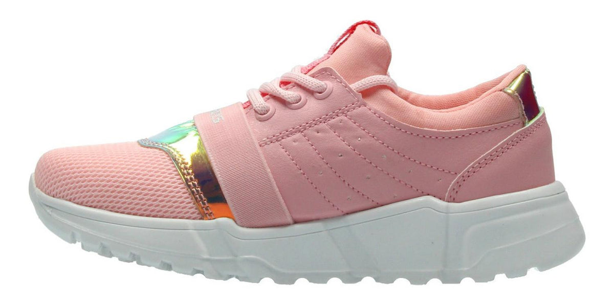 Tenis Yuyin Para Niña 39451 Rosa [yuy316], foto 2 de 6