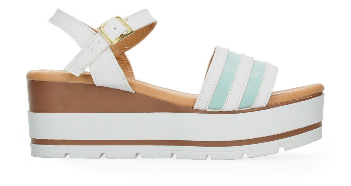 Sandalias Faustina Para Mujer 12003 Blanco [fau1], foto 2 de 10
