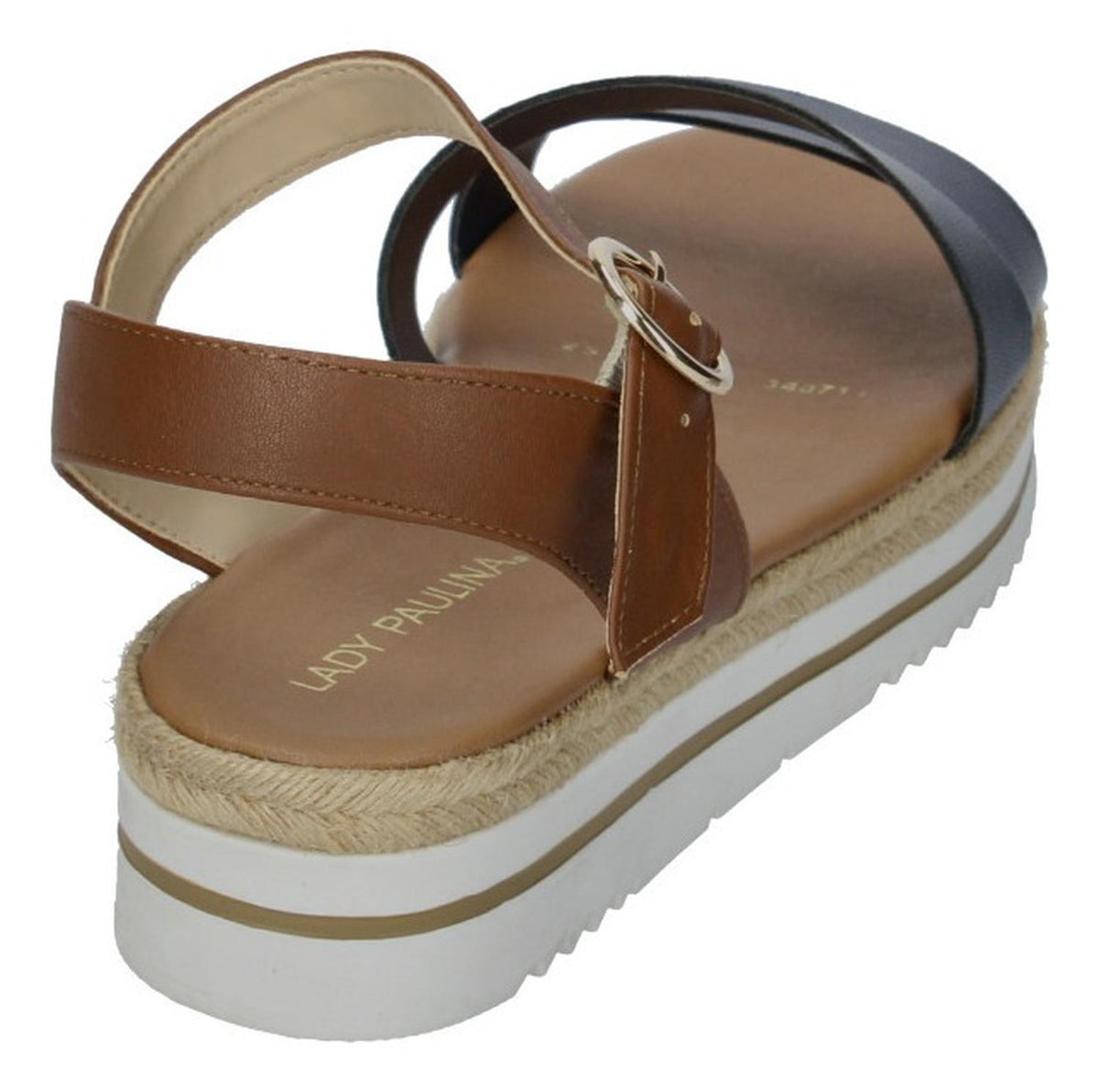 Sandalias Paulina Para Mujer 98012 Azul Marino [pau730], foto 4 de 6