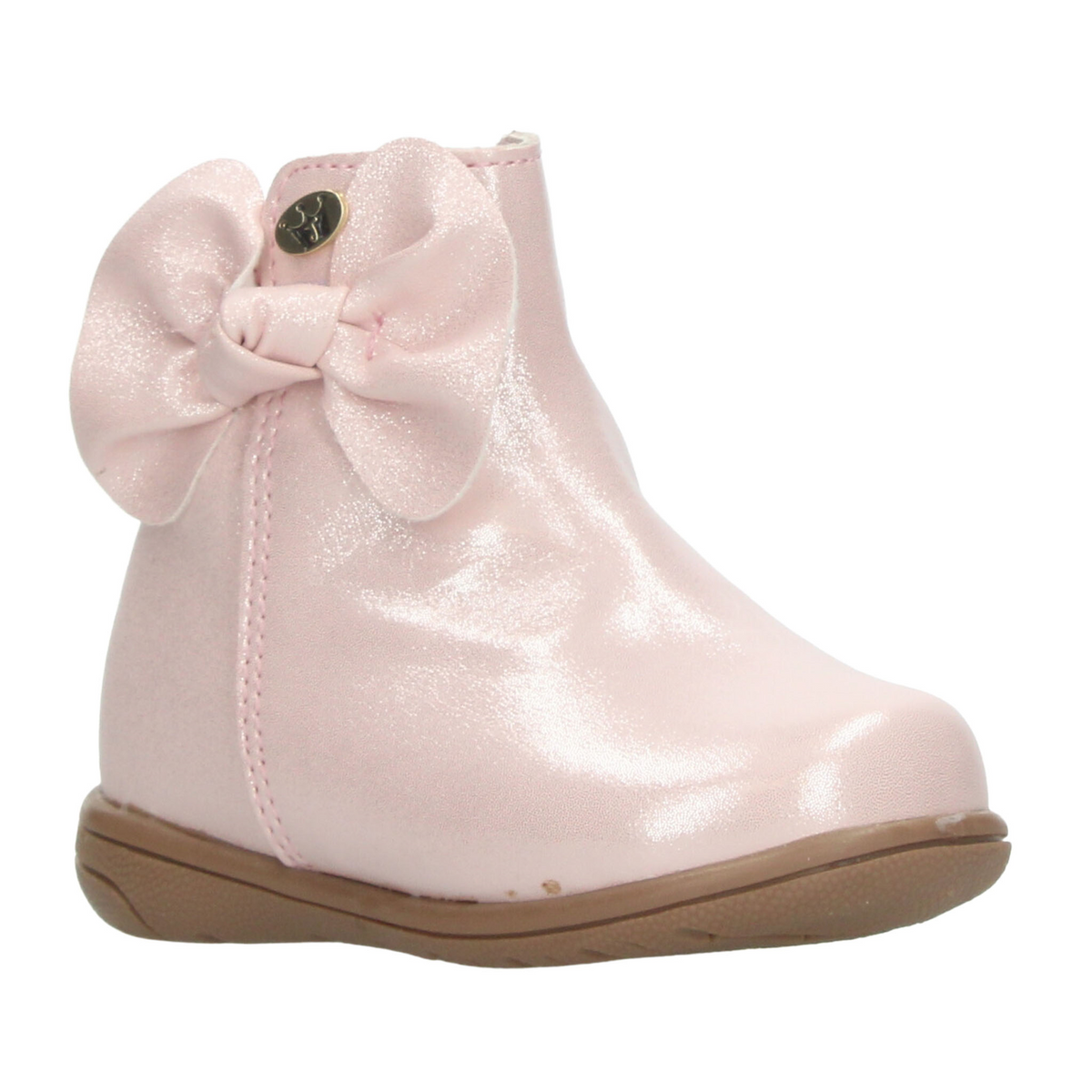 Bota Jakuna Niña Rosa Casual Cierre Moño Infantil T15-18, foto 2 de 10